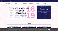 Desktop Screenshot of mc2grenoble.fr